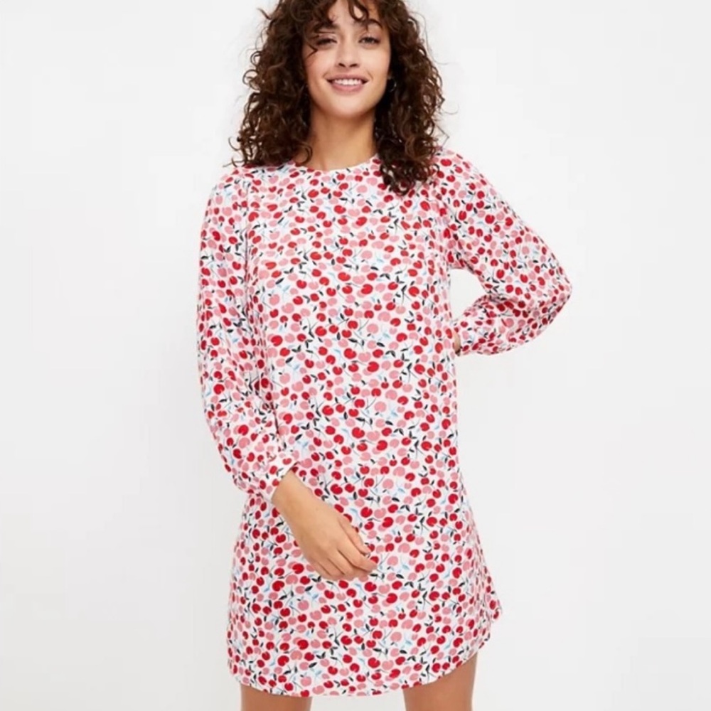 NWT Loft Cherry Dress 🍒🍒🍒